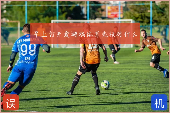 早上打开爱游戏体育先核对什么